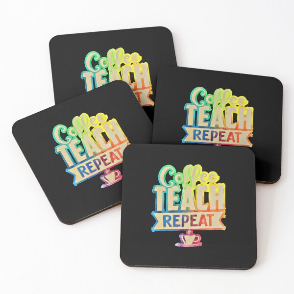 Item preview, Coffee Teach Repeat designed and sold by OliDesigns.