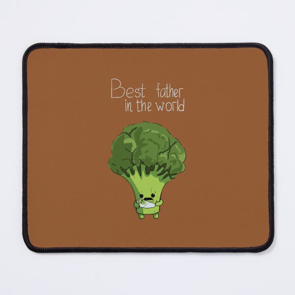 Item preview, For Best Father In The World Cute Little Broccoli designed and sold by BigFatMistake.