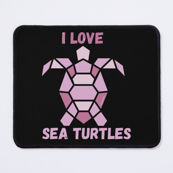 Item preview, I love sea turtles - Geometric designed and sold by LukjanovArt.
