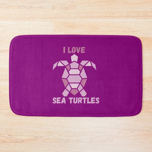 Item preview, I love sea turtles - Geometric  designed and sold by LukjanovArt.
