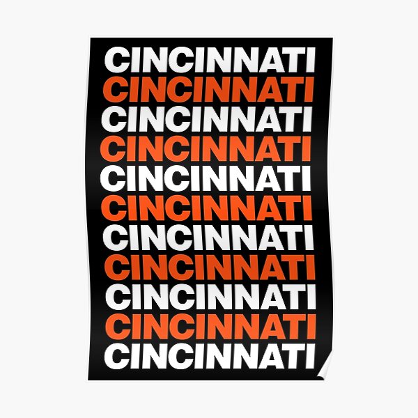 Cincinnati Bengals team name skyline 2022 AFC North Division