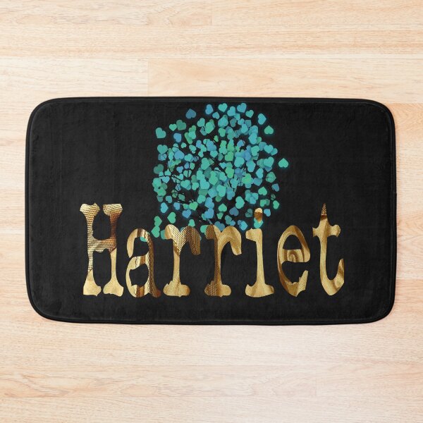 Item preview, Harriet name in gold and turquoise design designed and sold by Areashor.