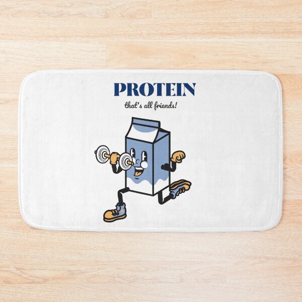 Item preview, Protein that's all friends funny food illustration designed and sold by deluxis.