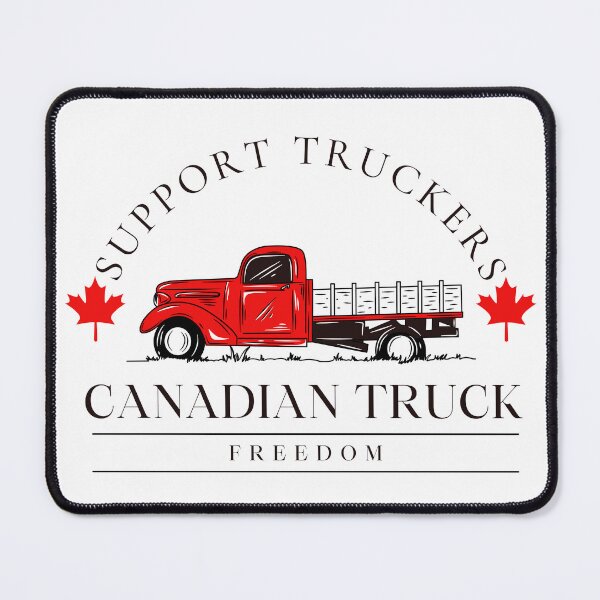 Aperçu de l'œuvre Soutenez les camionneurs canadiens créée et vendue par FOSLIGHT.