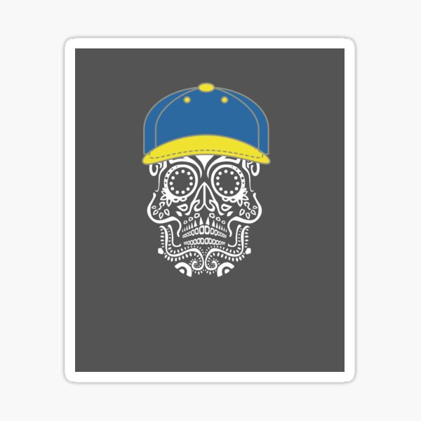 Dodgers Stickers Sugar Skull -  New Zealand