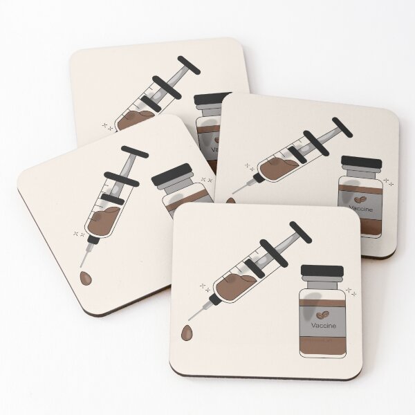 Item preview, Vaccine & Caffeine designed and sold by IshwariHakari.