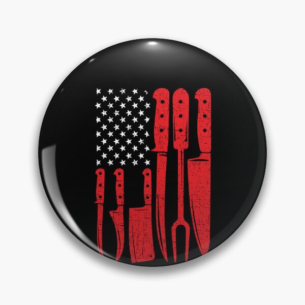 Item preview, American Flag Kitchen Butcher Knife Set Shirt, US Meat Deli Butcher Shirt, Butcher Shop Shirt, Butcher Tool Knife Shirt, Boning Knife Shirt designed and sold by aymob.