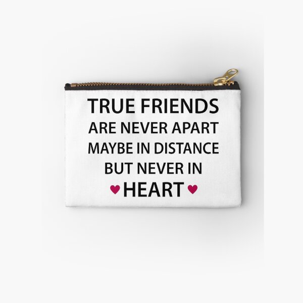 Item preview, True friends are never apart - True Friends Are Never Apart Maybe In Distance But Never In Heart - simple designed and sold by MOONINSPIRATION.