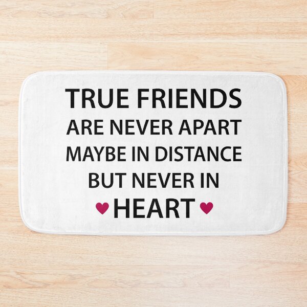 Item preview, True friends are never apart - True Friends Are Never Apart Maybe In Distance But Never In Heart - simple designed and sold by MOONINSPIRATION.
