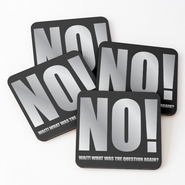 Item preview, No! designed and sold by Aleksandar Kostjuk.
