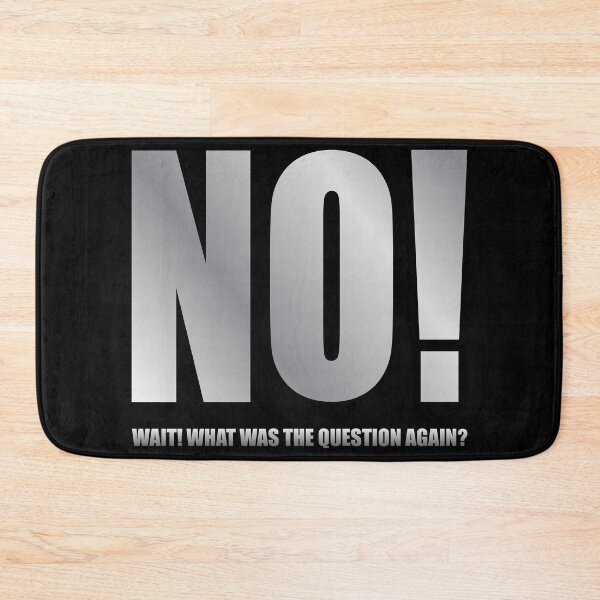 Item preview, No! designed and sold by Aleksandar Kostjuk.