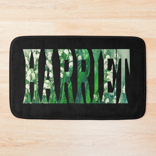 Item preview, Harriet name snowdrops and leaves text design designed and sold by Areashor.