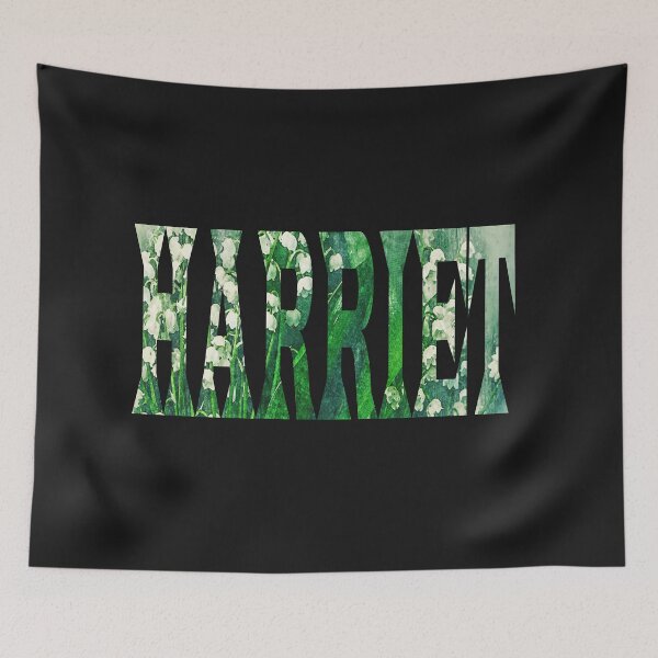 Item preview, Harriet name snowdrops and leaves text design designed and sold by Areashor.