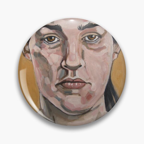 Item preview, Portrait of an unknown woman. Acrylic on 40 x 50cm canvas designed and sold by crowleyronan123.