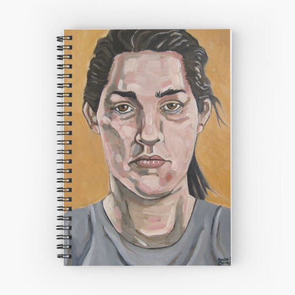Item preview, Portrait of an unknown woman. Acrylic on 40 x 50cm canvas designed and sold by crowleyronan123.