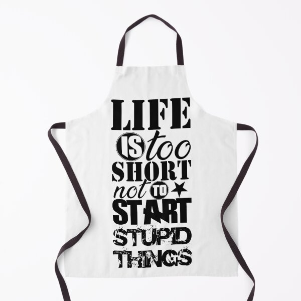 Item preview, Do not fear, for your life is short, go do something stupid! designed and sold by SerbaDigital.