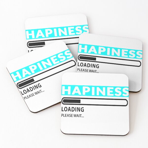 Item preview, Hapiness with loading bar shirt designed and sold by Anartasia.