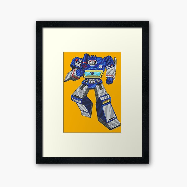 Transformers Prime Soundwave: Superior Art Print for Sale by