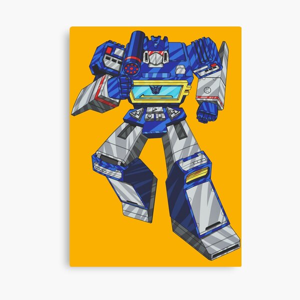 Soundwave Transformers Canvas Print