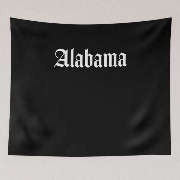 Item preview, Alabama AL USA South Cool Vintage Font designed and sold by SuperFreshArt.