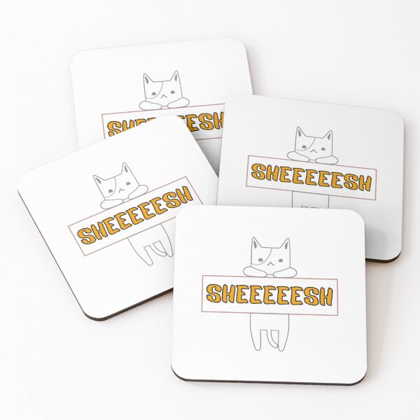 Item preview, Sheeeeesh Cat - Animal Typography designed and sold by Digitalme Designs.