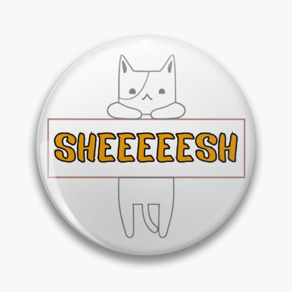 Item preview, Sheeeeesh Cat - Animal Typography designed and sold by Digitalme Designs.