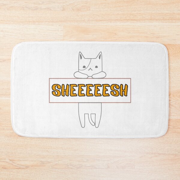 Item preview, Sheeeeesh Cat - Animal Typography designed and sold by Digitalme Designs.