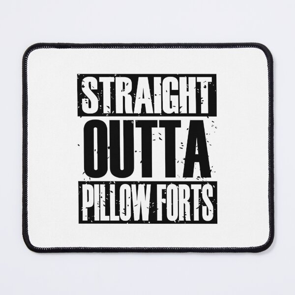 Item preview, Fortalezas de almohadas de Straight Outta (B&N) designed and sold by MyRedBottom.