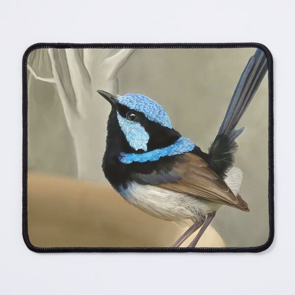 Item preview, Wild Superb Fairy Wren designed and sold by Kestrelle.