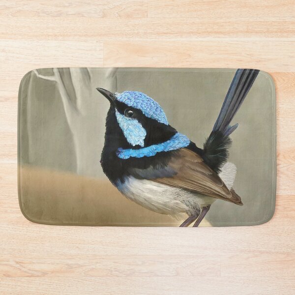 Item preview, Wild Superb Fairy Wren designed and sold by Kestrelle.