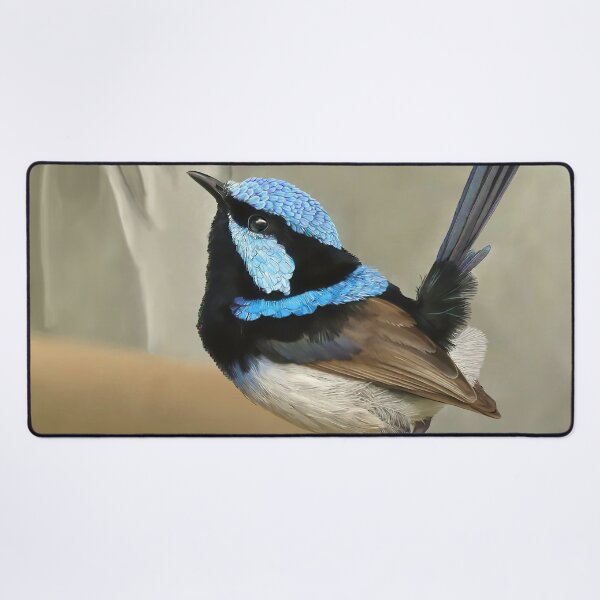Item preview, Wild Superb Fairy Wren designed and sold by Kestrelle.