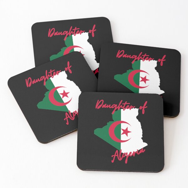 Item preview, Daughter of Algeria Map Flag designed and sold by NovawayDirect.
