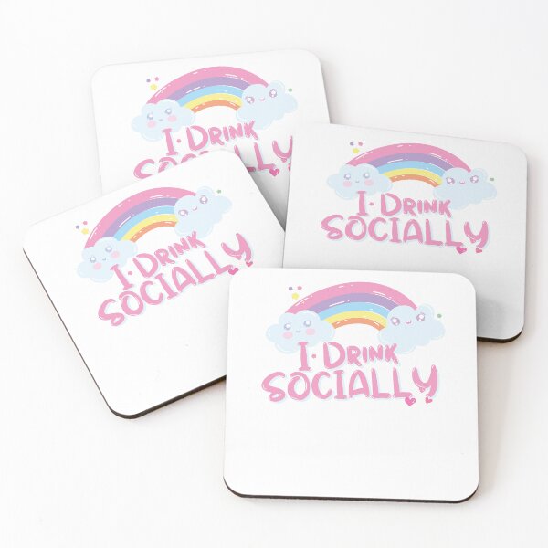 Item preview, I DRINK SOCIALLY, Classic T-shirt  designed and sold by dirlkhiat.