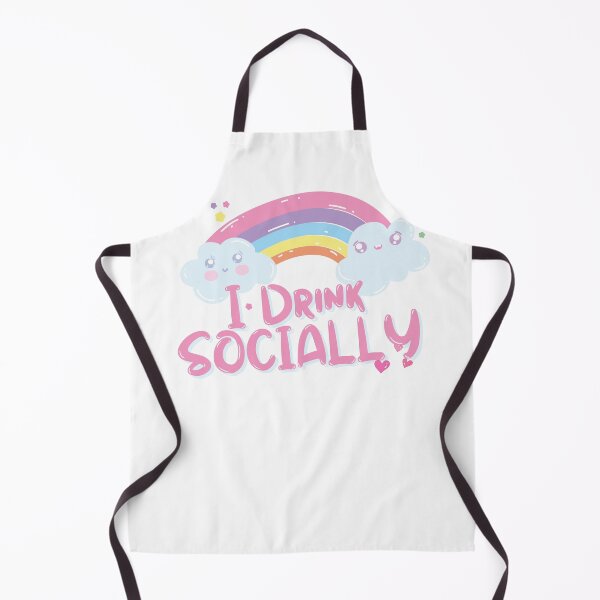 Item preview, I DRINK SOCIALLY, Classic T-shirt  designed and sold by dirlkhiat.