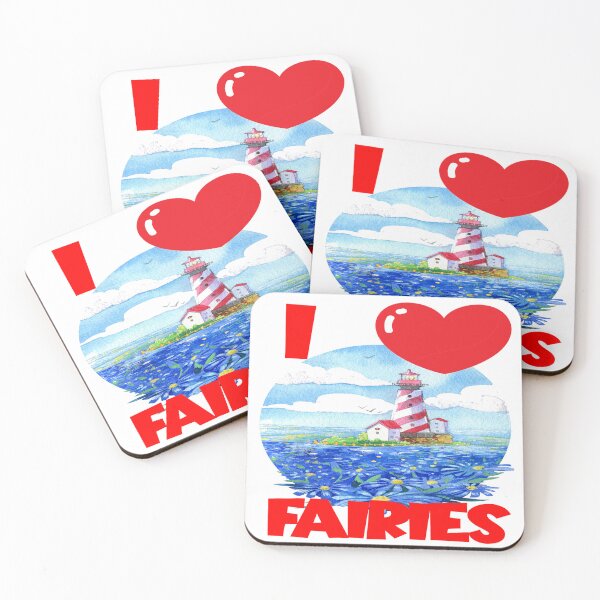 Item preview, I Love fairies - Fairy Lighthouses designed and sold by davidmurtagh.