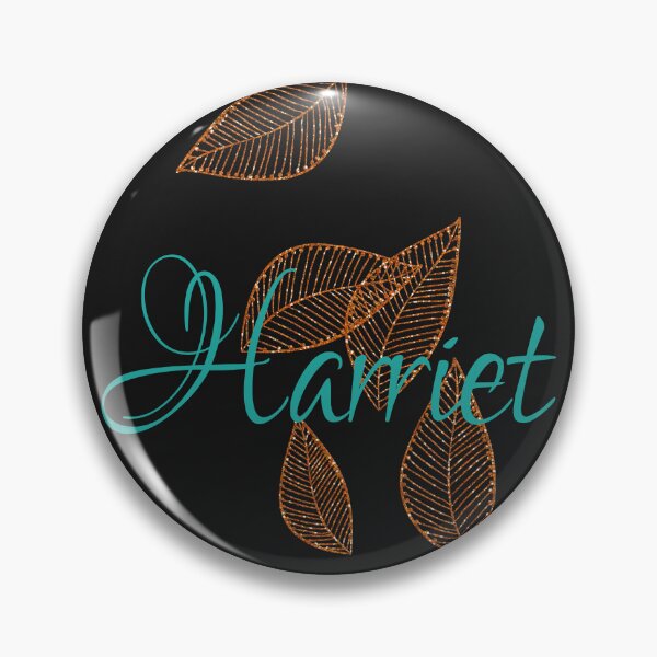 Item preview, Harriet name gold leaf gossamer elegant text design designed and sold by Areashor.