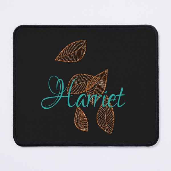 Item preview, Harriet name gold leaf gossamer elegant text design designed and sold by Areashor.