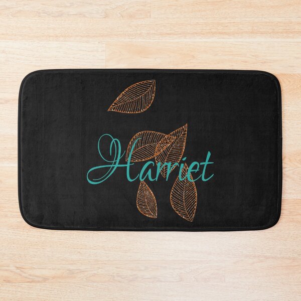 Item preview, Harriet name gold leaf gossamer elegant text design designed and sold by Areashor.