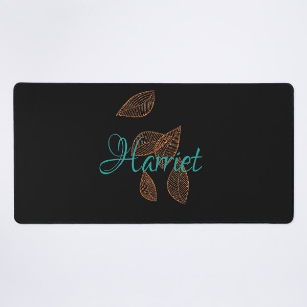 Item preview, Harriet name gold leaf gossamer elegant text design designed and sold by Areashor.