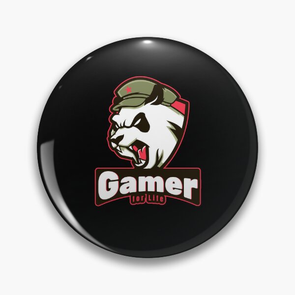 Item preview, Gamer for Life with Aggressive Panda designed and sold by PRIVARSHU.
