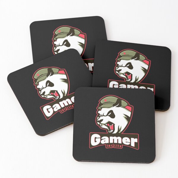 Item preview, Gamer for Life with Aggressive Panda designed and sold by PRIVARSHU.