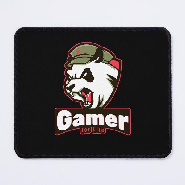 Item preview, Gamer for Life with Aggressive Panda designed and sold by PRIVARSHU.