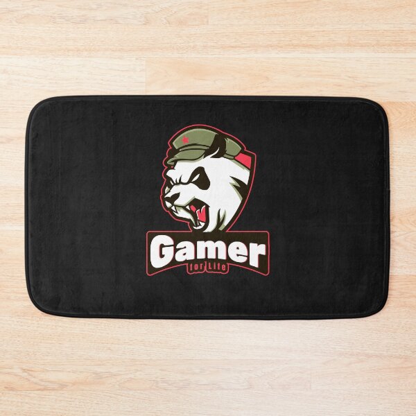 Item preview, Gamer for Life with Aggressive Panda designed and sold by PRIVARSHU.