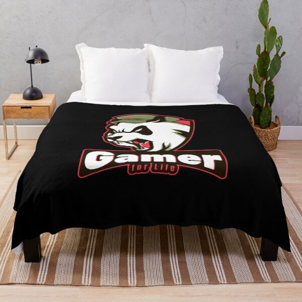 Item preview, Gamer for Life with Aggressive Panda designed and sold by PRIVARSHU.