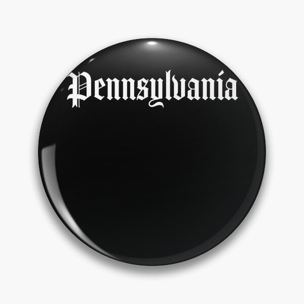 Item preview, Pennsylvania PA USA Cool Vintage Font designed and sold by SuperFreshArt.