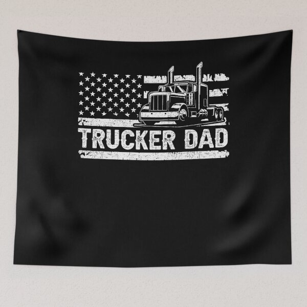 Item preview, American Flag USA Trucker Dad Shirt, Funny Trucker Shirt, Gift for Trucker, Truck Driving Shirt, Truck Driver Shirt, Trucker Dad Shirt designed and sold by aymob.