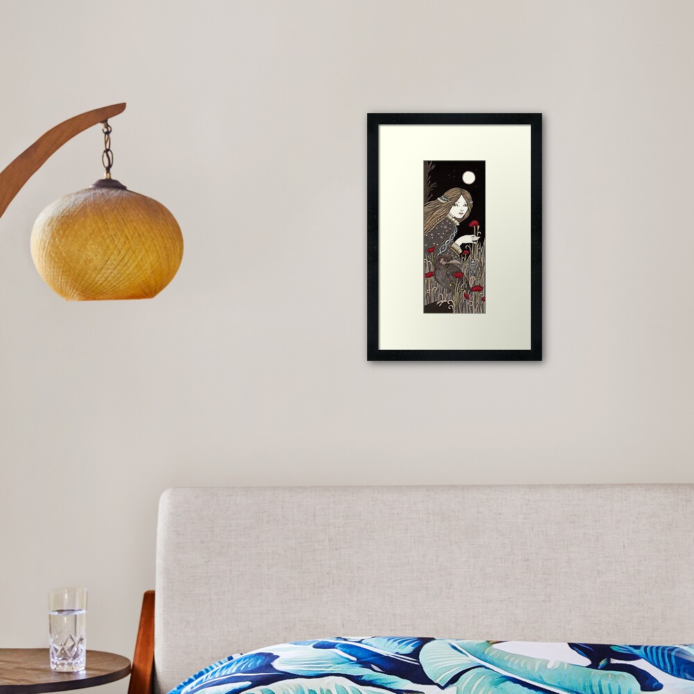 Item preview, Framed Art Print designed and sold by AnitaInverarity.