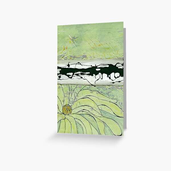 Iron Petal Greeting Card