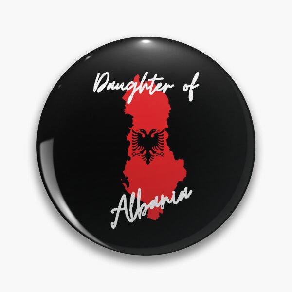Item preview, Daughter of Albania Map Flag designed and sold by NovawayDirect.
