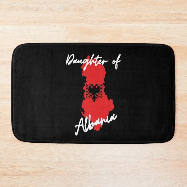 Item preview, Daughter of Albania Map Flag designed and sold by NovawayDirect.